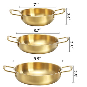 Okllen 8.7-inch ramen pot with flat bottom for even heating