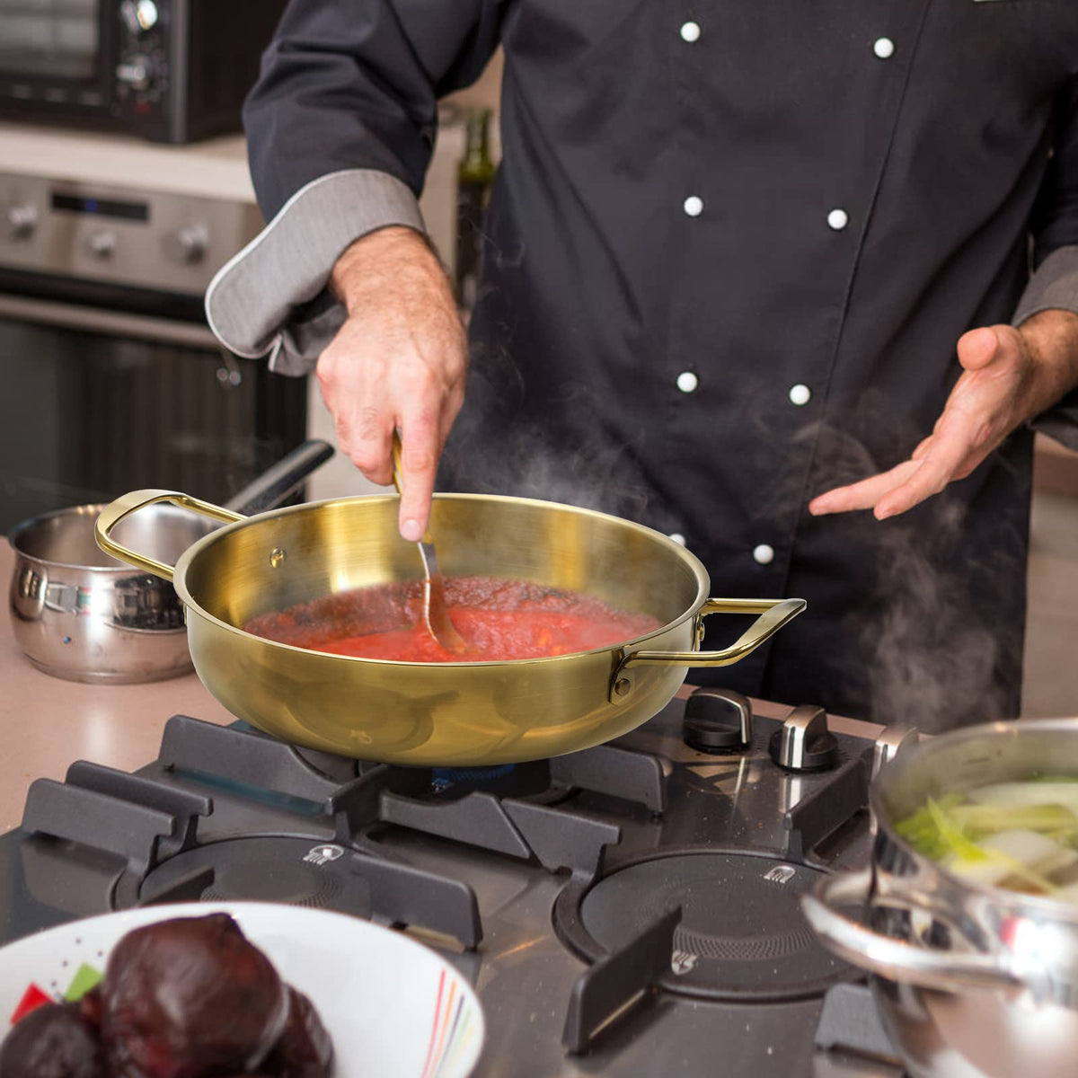 Okllen ramen pots ideal for outdoor cooking and camping trips