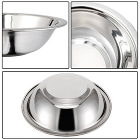 Okllen stainless bowl resists odors and rust for durable kitchen use.