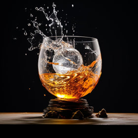 Old Barrel versatile barware for whiskey, bourbon, and cocktails.