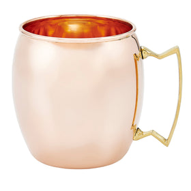 Old Dutch 429 International polished copper mule mug 16oz keeps drinks cool and visually striking.