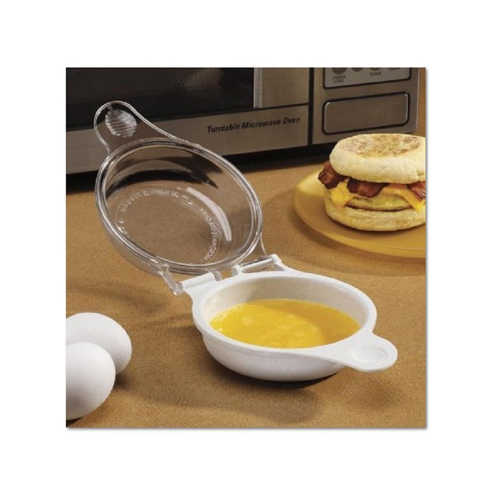 Old Home Kitchen Trenton Gifts microwave egg cooker poacher for quick, mess-free breakfasts