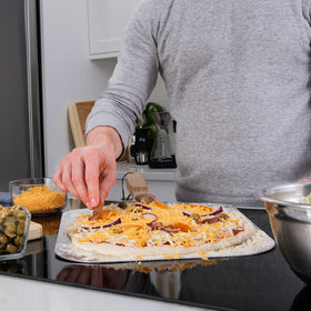 Old Stone pizza peel can be used for bread, pastries, or vegetables