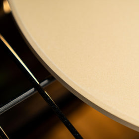 Old Stone 14-inch round pizza stone heat-core design reduces soggy centers.