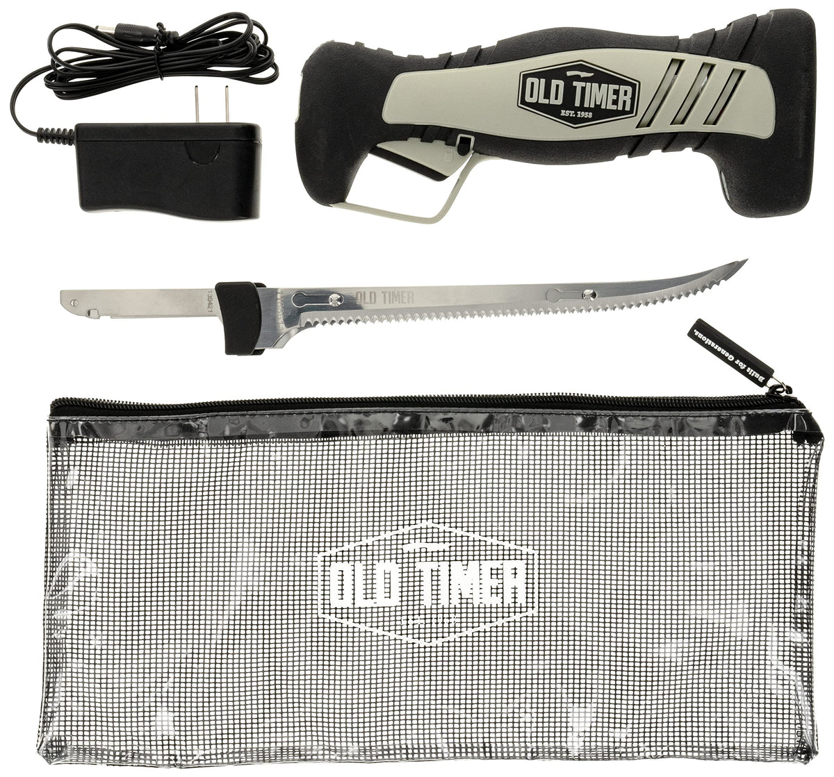 Old Timer cordless filleting knife with an 8-inch blade for precise filleting
