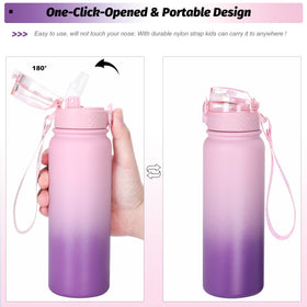 Oldley vacuum double-wall insulation preserves hot or cold beverages longer