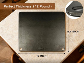 OLEEK outdoor oven-ready steel for grilling and al fresco pizzas