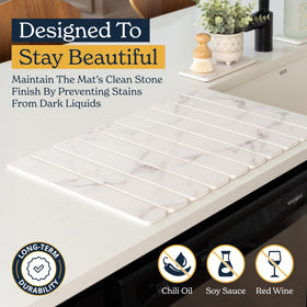 OLEEX odor-resistant mat close-up preserves cleanliness.