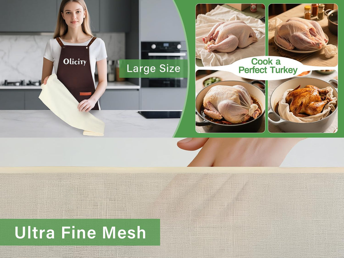 Olicity cloth with closed edges shows no shedding during use