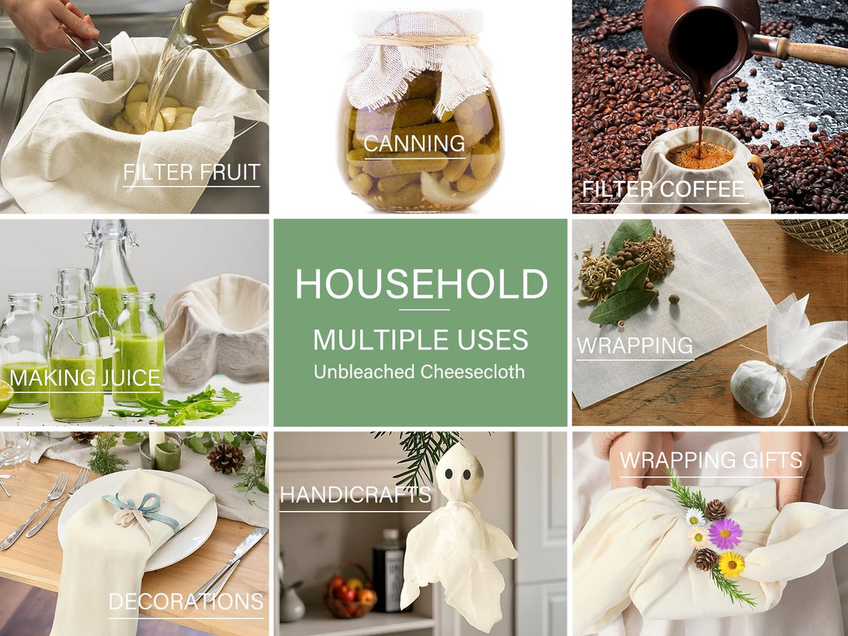 Olicity cheese cloth safely wraps poultry and spices for flavor-friendly prep.
