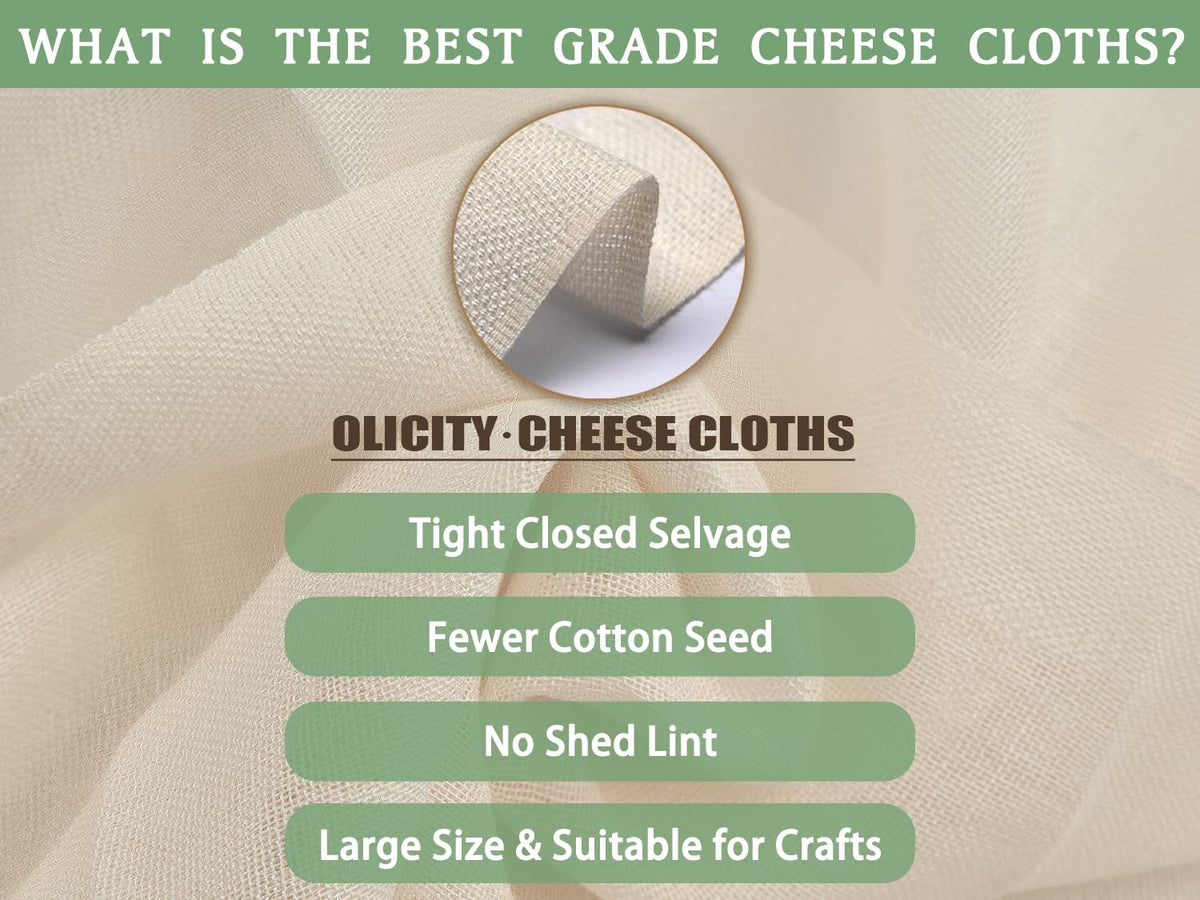 Olicity cheese cloth shown straining in a bowl for clear almond milk.
