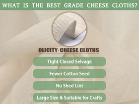 Olicity cheese cloth shown straining in a bowl for clear almond milk.