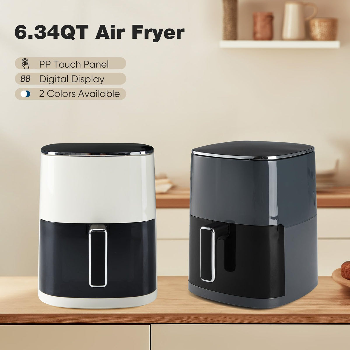 OLIXIS Air Fryer 12in1 modes cover roasting, baking, dehydrating for versatile weeknight cooking.