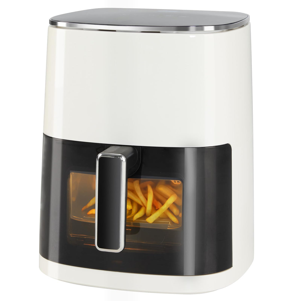 OLIXIS Air Fryer window view enables monitor progress without opening the door for precise results.