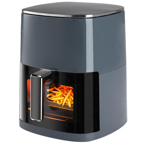 OLIXIS Air Fryer window view for quick monitoring during cooking.