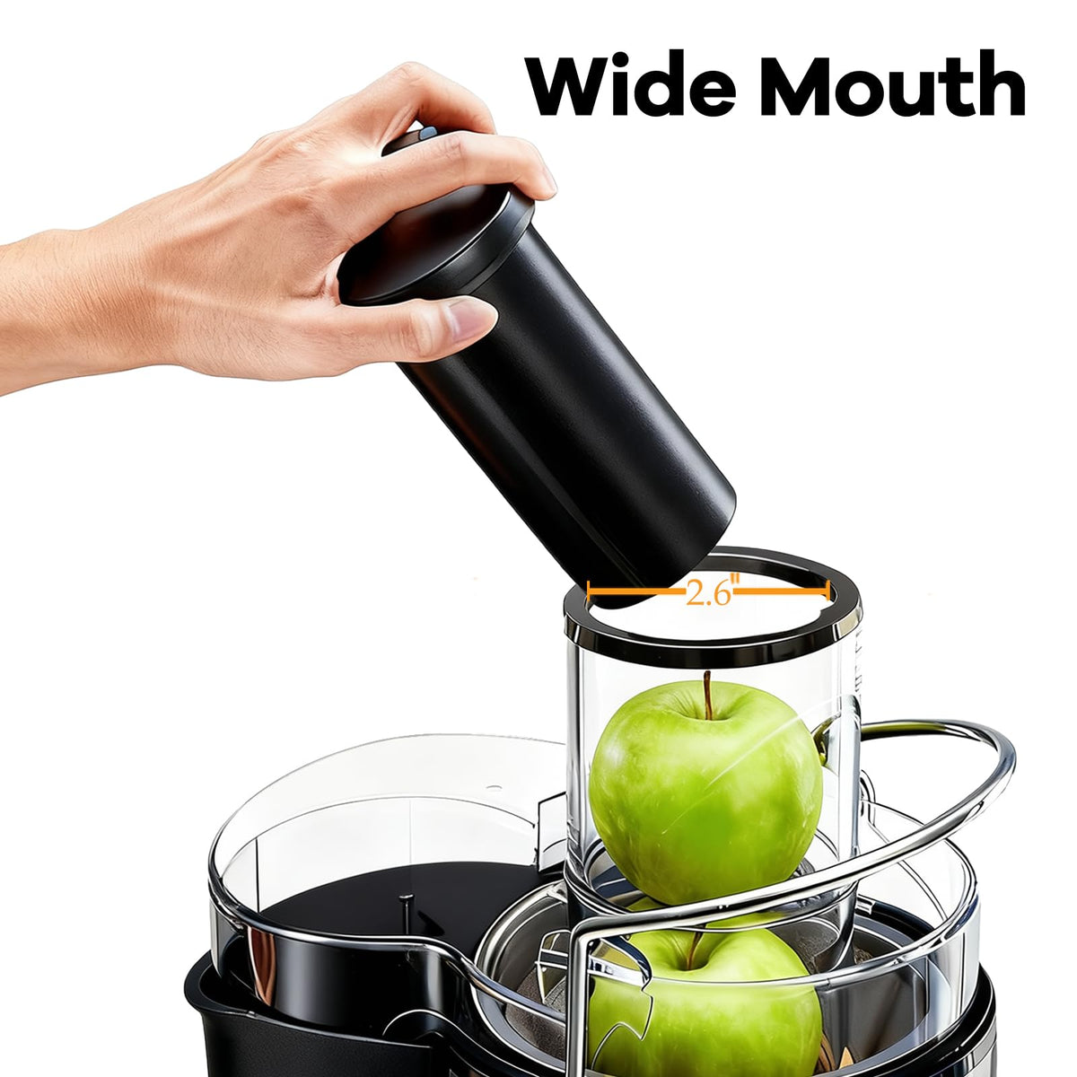 OLIXIS dishwasher-safe parts enable quick cleanup after juicing