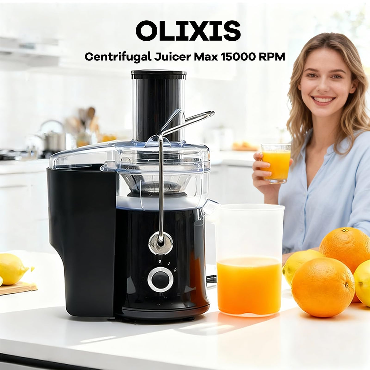 OLIXIS easy-clean brush included for fast maintenance