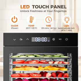 OLIXIS jerky drying system demonstrates even heat distribution for consistent results.