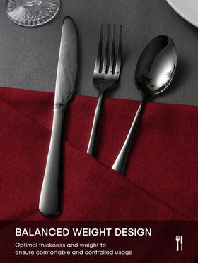 Ollex mirror-polished finish flatware withstands dishwasher cycles with lasting shine