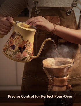 OLUMARAMIO quick-heat 1200W feature speeds up boiling for mornings.