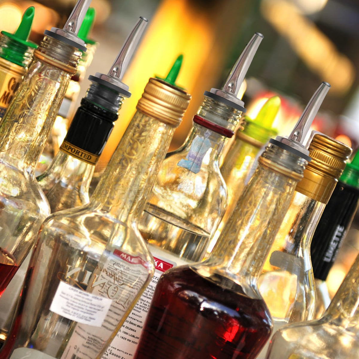 Olutacot 11 cm total length pourers fit most bottles for smooth serving