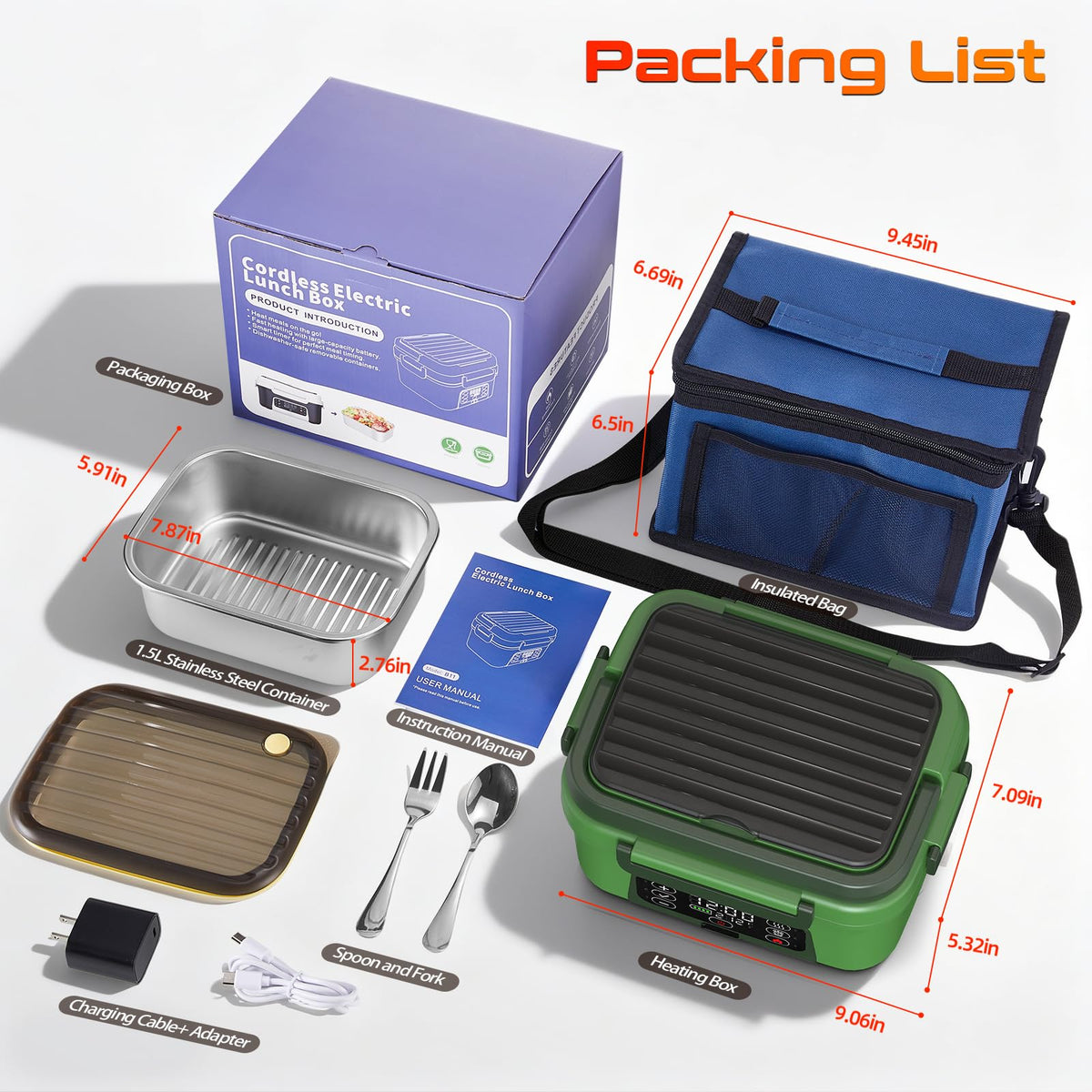 Omboos leakproof lid emphasizes secure transport and spill-free lunches.