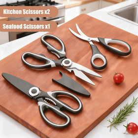 OMDAR heavy duty blades close-up ready to cut meat and poultry
