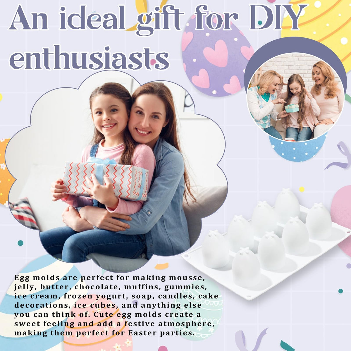 OMDBAGD reusable mold suitable for soaps and candles