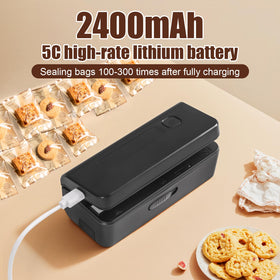 OMGOD rechargeable 1300mAh battery enables cordless sealing