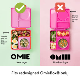 OmieBox dip containers suit kids 3+ with a mess-friendly design.
