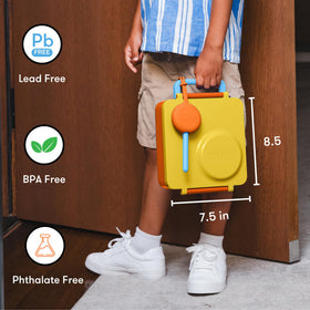 OmieBox easy-clean design cleans quick after busy school days