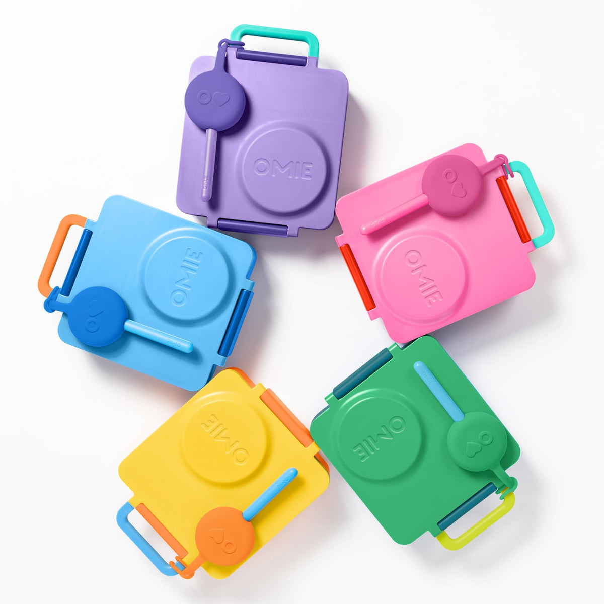 OmieBox BPA-free dishwasher-safe flatware for daily use