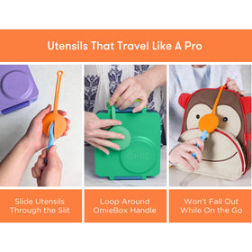 OmieBox Sunrise pod case open with front slit access