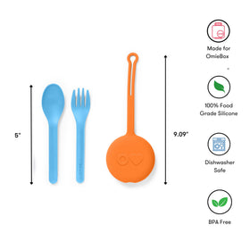 OmieBox Sunrise silicone pod detail for easy transport