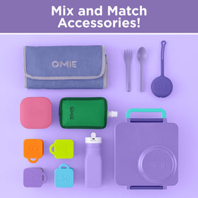 OmieBox Purple Plum color adds style and kid appeal.