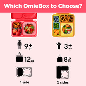 OmieBox UP removable seals enable thorough cleaning.