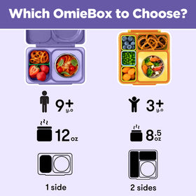 OmieBox Up BPA-free and phthalate-free materials prioritize safety.