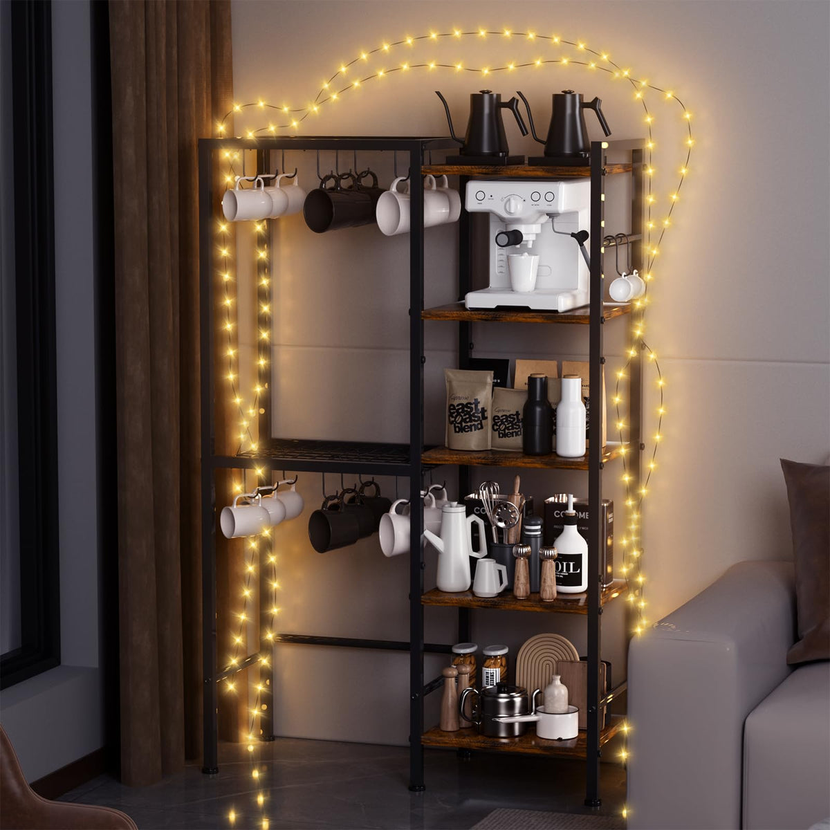 OMISRUIS kitchen storage in dining room creating tidy space