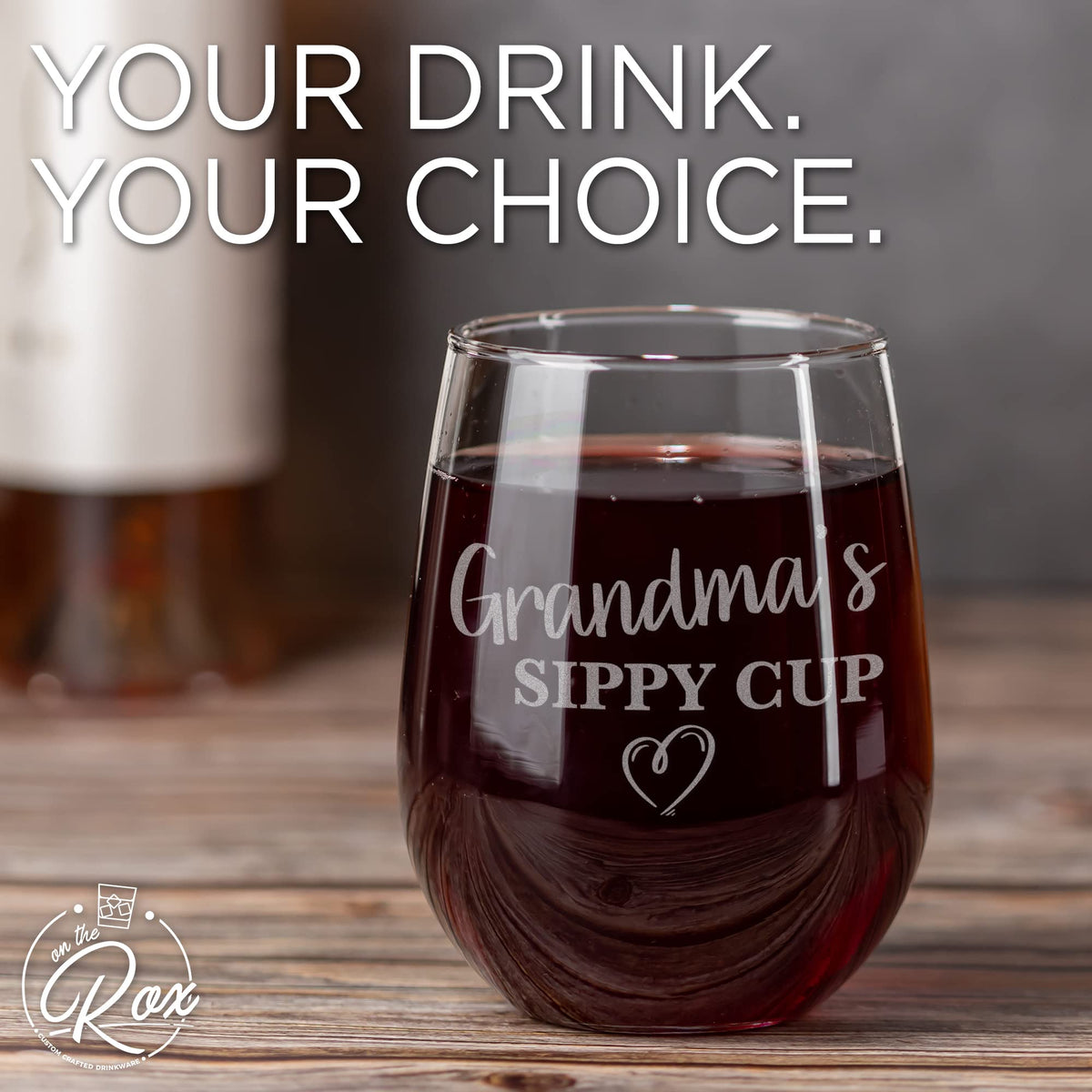 On The Rox dishwasher safe glass for easy cleanup