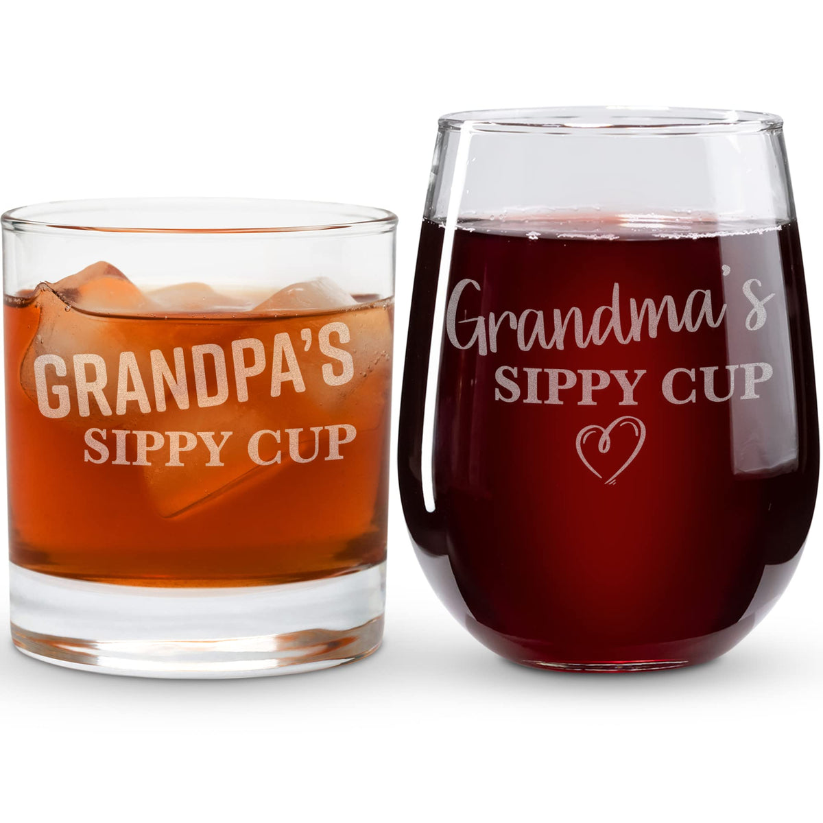On The Rox grandma sippy cups 17oz with keepsake engraving for special occasions