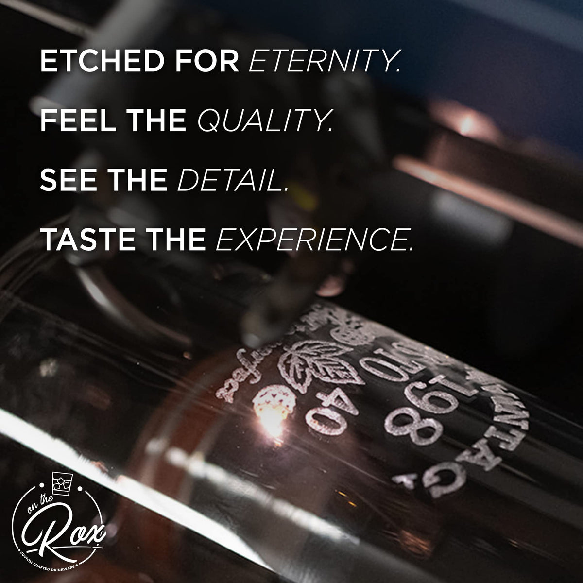 On The Rox lead-free glass for everyday use