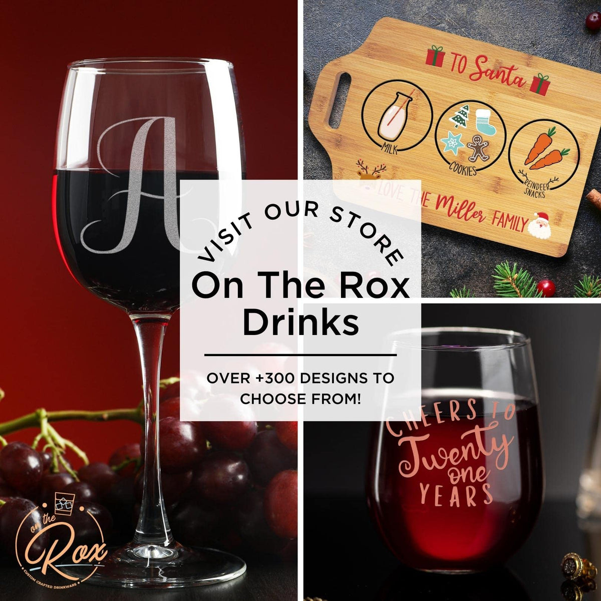 On The Rox two-piece gift set ideal for first-time grandparents