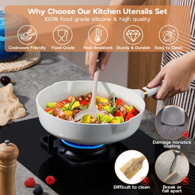 Onader soup ladle with comfortable grip for soups and stews