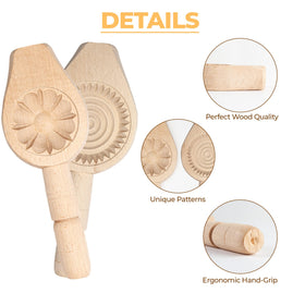 Onart Home fondant-design mold creates charming pastries for parties.