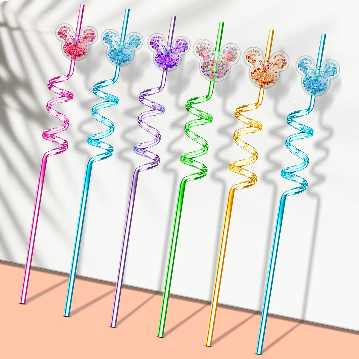 onbkygf glitter-mouse-straw-pack-02 shows vibrant colors perfect for birthday celebrations