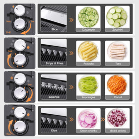 ONCE FOR ALL cheese grater attachment expands prep options
