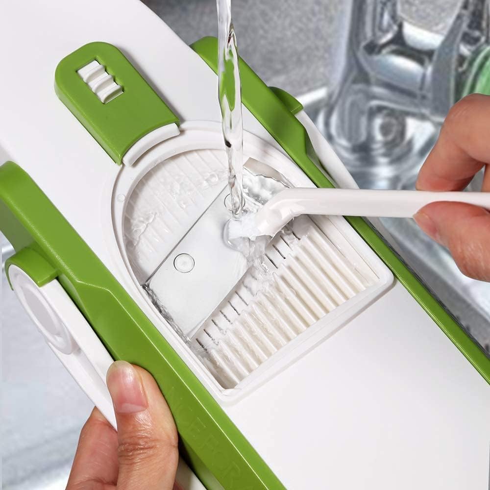 ONCE FOR ALL included small brush helps remove food residues