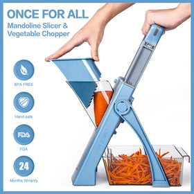 ONCE FOR ALL gift-ready slicer with 24-month warranty