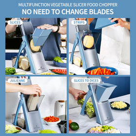 ONCE FOR ALL 420 stainless steel blades ensure safety and durability