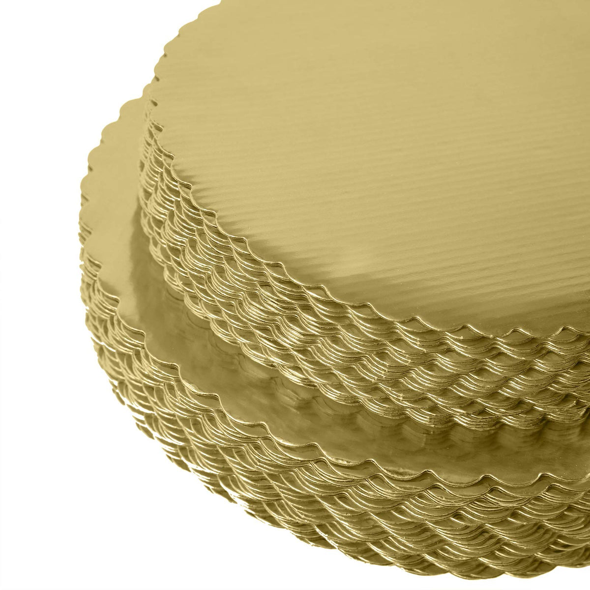ONE MORE grease-proof cakeboard 12inch keeps the top clean.